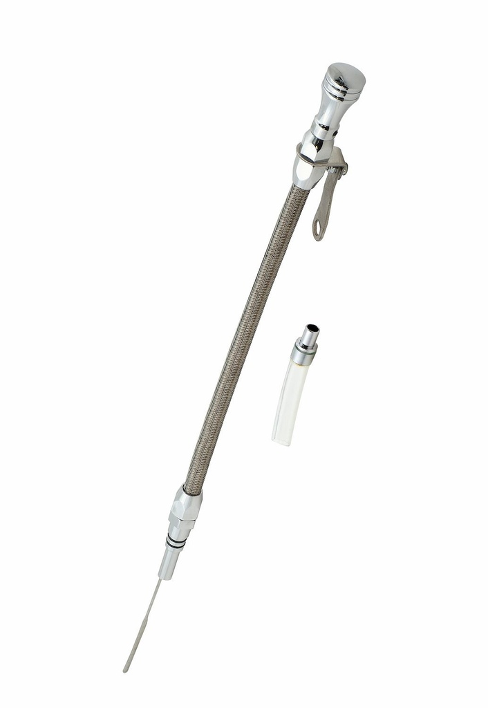 Mr Gasket 9707G: Flexible Oil Dipstick & Tube BB-Chevy