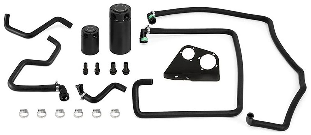 Mishimoto BCCF35T17SBE: Baffled Oil Catch Can