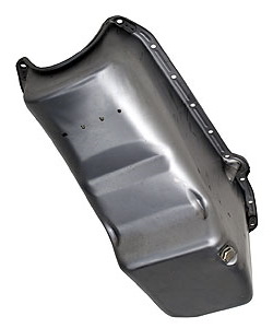 Trans Dapt 9410: Unplated Oil Pan 1955-79 SB-Chevy