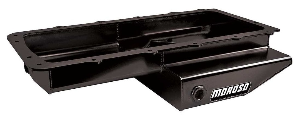 Moroso 20568: 20568 Road Race Oil Pan for Ford Gen 4 5.0L Coyote, 5.2L Voodoo Engines in Cobra Kit Cars [Black Powder Coat Finish]