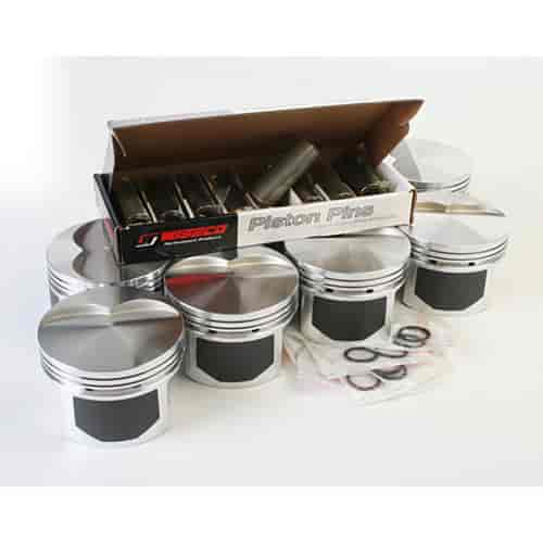 Wiseco PTS500A3: Pro Tru Street Pistons for Ford Small Block Windsor [Flat Top, 4.030 in. Bore, 1.600 in. Height, -5.000 CC Volume]
