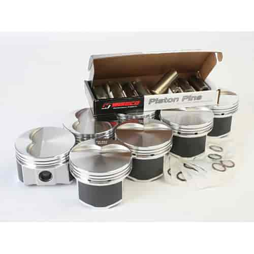 Wiseco PTS501A3: Pro Tru Street Pistons for Ford Small Block Windsor 302, 351W [Flat Top, 4.030 in. Bore, 1.769 in. Height, -5.000 CC Volume]