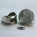 DSS Racing K2-2922-4065: K2-2922-4065 FX-Series Dome Top Piston Set for 1999-2019 Chevy LS, 4.065 in. Bore, +6cc Volume [OEM\Stroker]