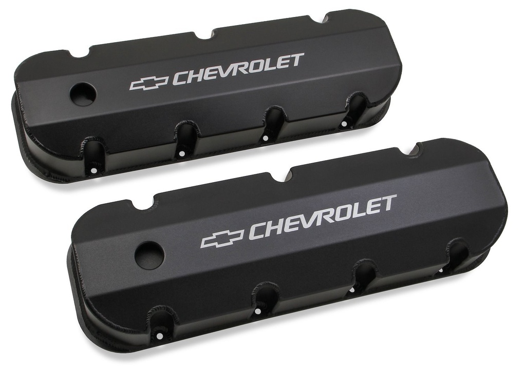Holley 241-281: 241-281 GM Track Series Fabricated Aluminum Valve Covers