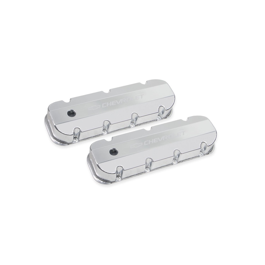Holley 241-280: 241-280 GM Track Series Fabricated Aluminum Valve Covers