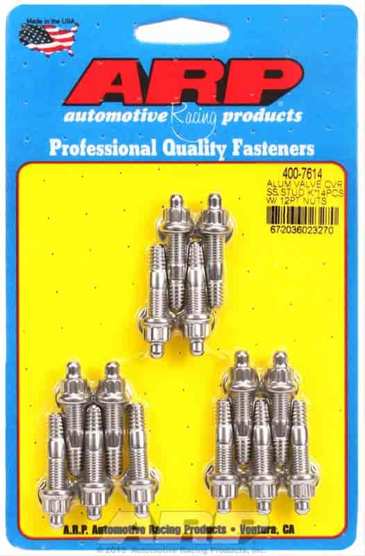 ARP 400-7614: Valve Cover Stud Kit 12-point Nut