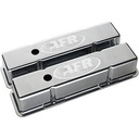 AFR - Airflow Research 6704: Cast Aluminum Tall Valve Covers for Small Block Chevy [Polished]