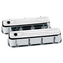 Billet Specialties 96123: Big Block Valve Covers - Tall Chevrolet Script