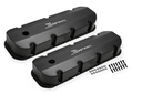 Holley 890004B: 890004B Sniper Valve Cover - Fabricated Aluminum - BBC - Tall - Black