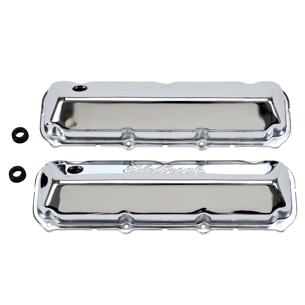 Edelbrock 4463: Signature Series Valve Covers Big Block Ford 429-460