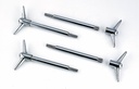 Mr Gasket 9824: Valve Cover Y-Top Wing Bolts Fits stock SB-Chevy valve covers