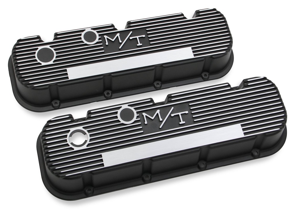 Holley 241-85: 241-85 M/T Finned Aluminum Valve Covers