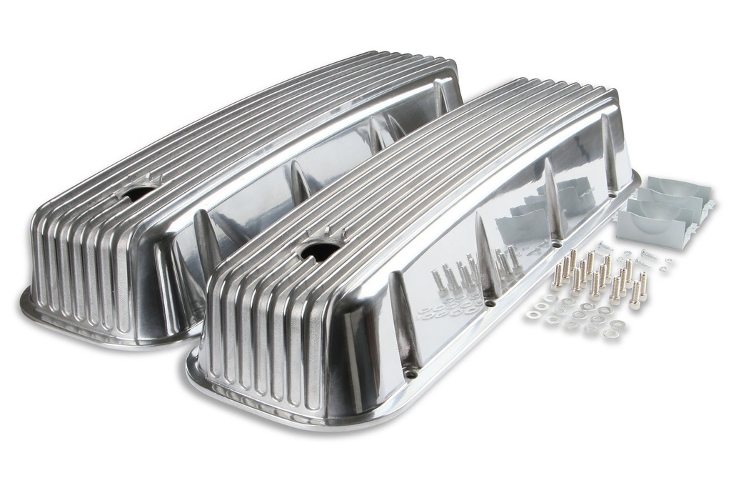 Mr Gasket 6859G: ALUM V/C POL/FINNED BBC
