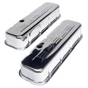 Trans Dapt 9843: Chrome Plated Steel Valve Covers 1965-2000 Big Block Chevy 396-502