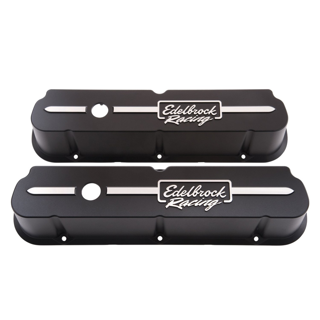 Edelbrock 41653: Racing Series Valve Covers Small Block Ford 289/302/351W (Except Boss)