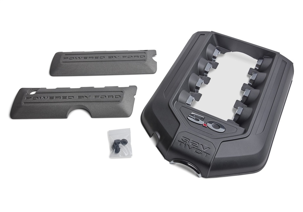 Ford Performance M-9680-M50: Engine Plenum Cover Kit 2011-14 Mustang GT 5.0L 4V "Ti-VCT"
