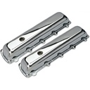 Trans Dapt 9391: Chrome Plated Steel Valve Covers 1964-1988 Oldsmobile 330-455 V8