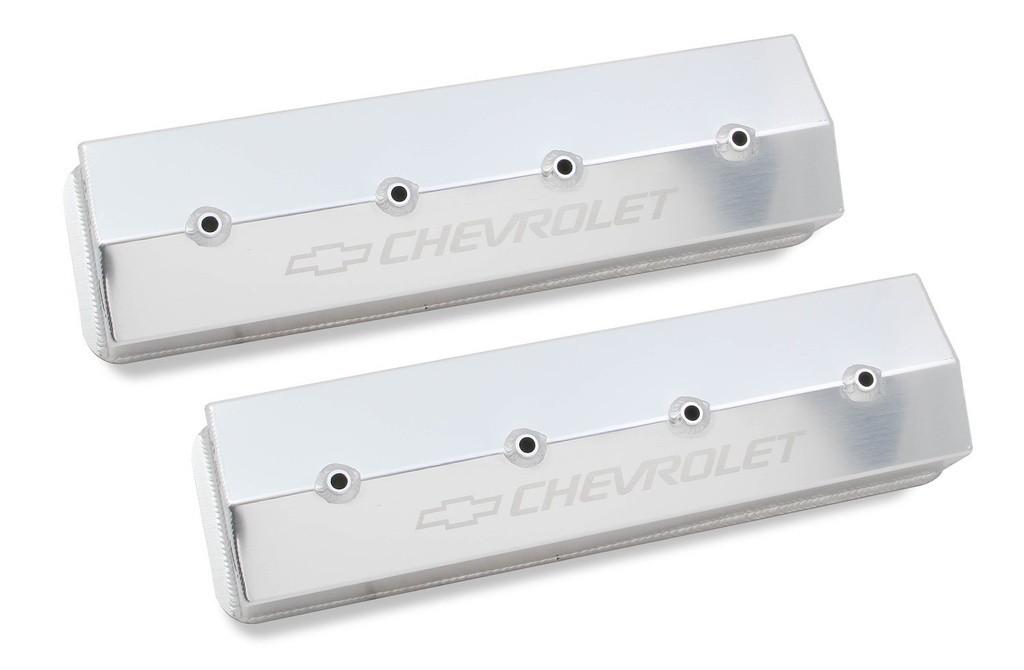Holley 241-285: 241-285 GM Track Series Fabricated Aluminum Valve Covers