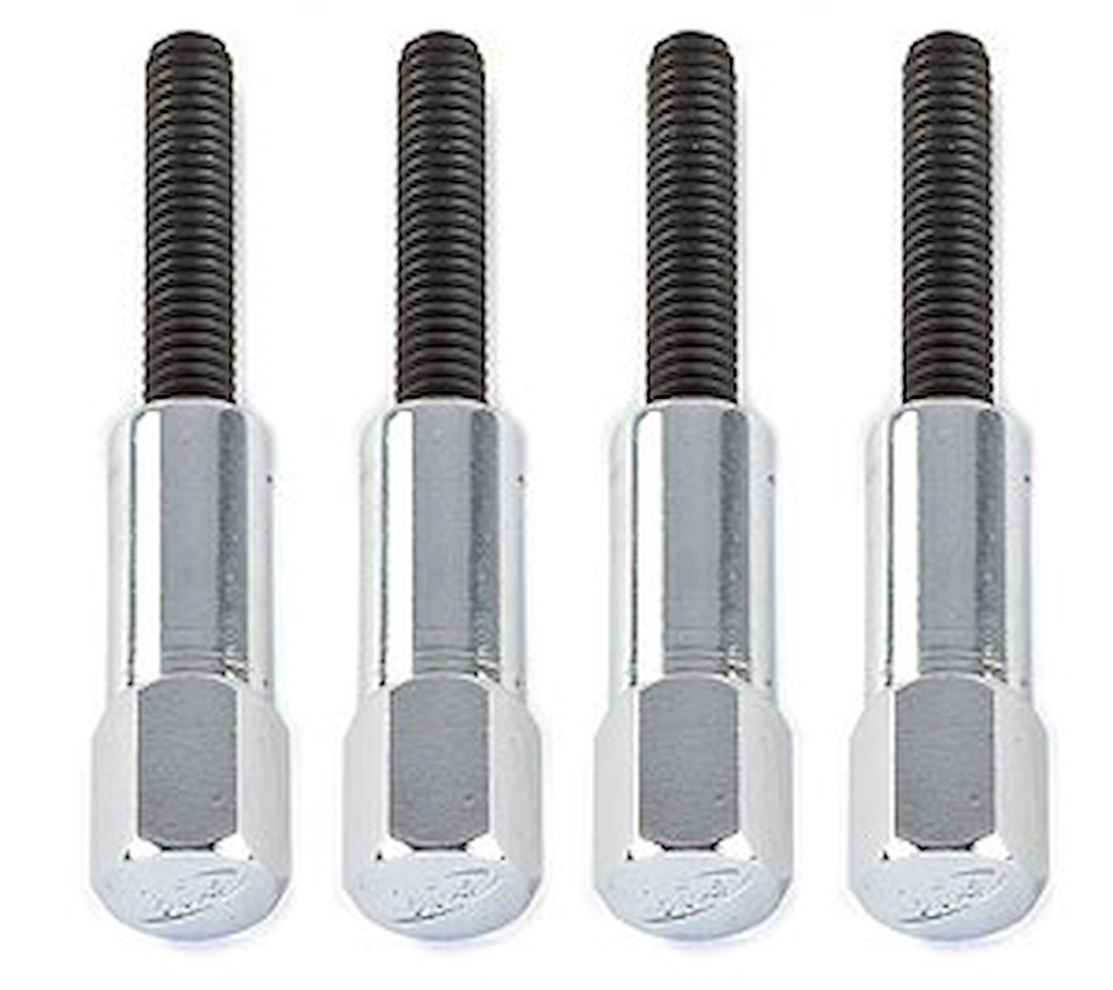 Ford Performance 302-315: Valve Cover Mini Nuts 1/4"-20 in Chrome Finish