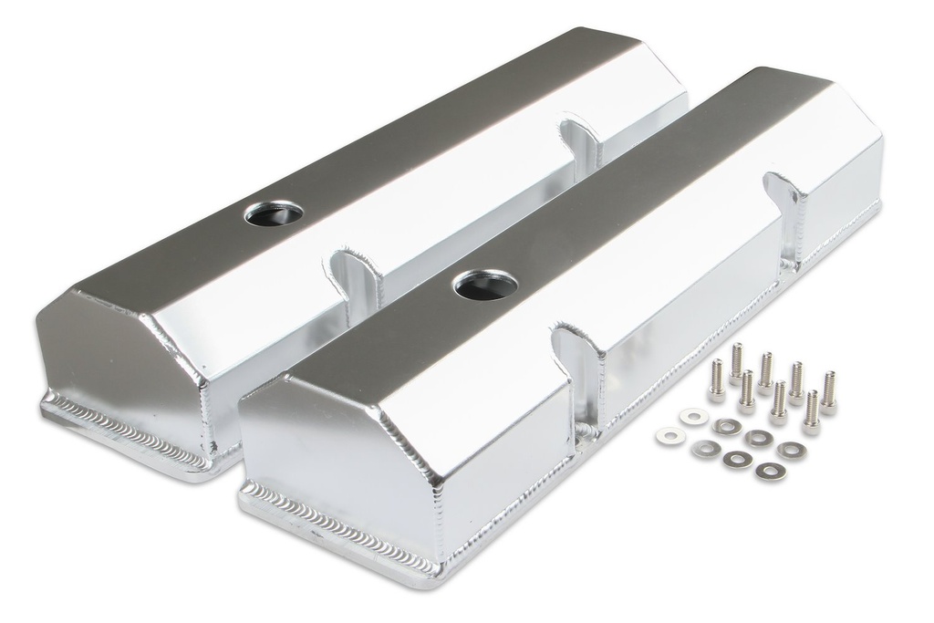Mr Gasket 6817G: Fabricated Aluminum Valve Covers 1958-1986 Small Block Chevy 283-400