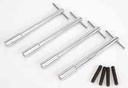 Moroso 68610: T-Bar Wing Nuts 1/4" x 20