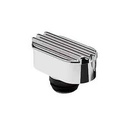 Billet Specialties 20950: Oval Valve Cover Breather Ribbed