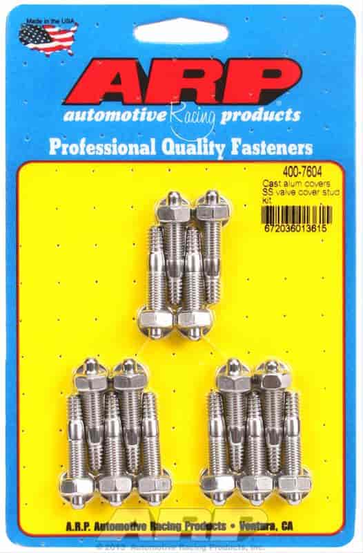 ARP 400-7604: Valve Cover Stud Kit 6-point (Hex) Nut