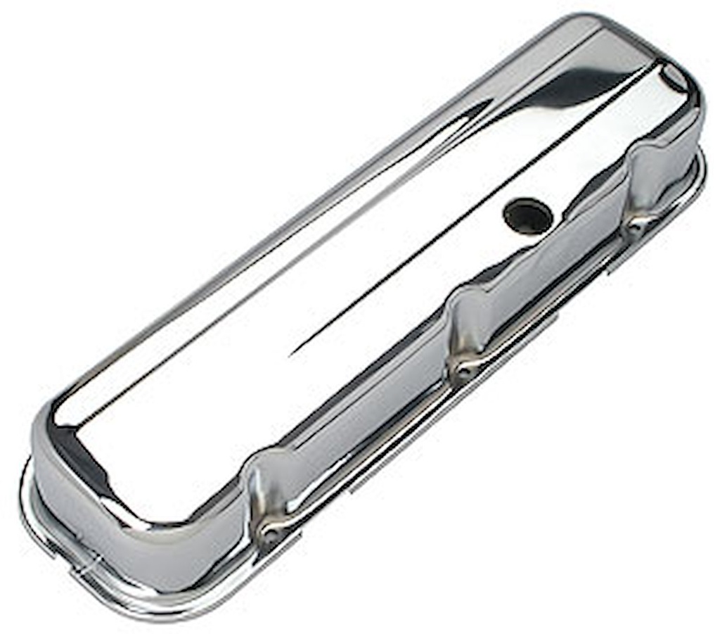 Trans Dapt 9235: Chrome Plated Steel Valve Covers 1965-2000 Big Block Chevy 396-502 V8