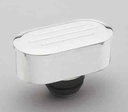 Billet Specialties 20920: Oval Valve Cover Breather Ball Milled