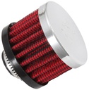 K&N 62-1330: 62-1330 Crankcase Vent Filter 0.5 in. Flange I.D.