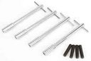 Moroso 68630: T-Bar Wing Nuts 5/16" x 20