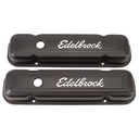 Edelbrock 4453: Signature Series Valve Covers 1962-1979 Pontiac 301-455 (no baffle)
