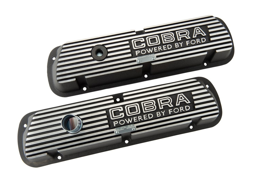 Scott Drake 6A582-C: Custom Valve Covers 1965-1973 Shelby Mustang
