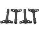 Ford Performance 302-326: Ford Valve Cover Wing Nuts 1/4"-20 in Black Crinkle Finish