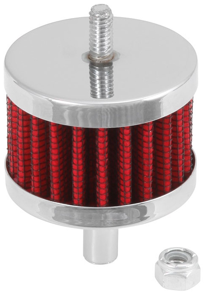 K&N 62-1090: 62-1090 Crankcase Vent Filter .375 in. Flange O.D.