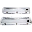 Trans Dapt 9297: Chrome Plated Steel Valve Covers 1968-1988 Ford 429-460 V8