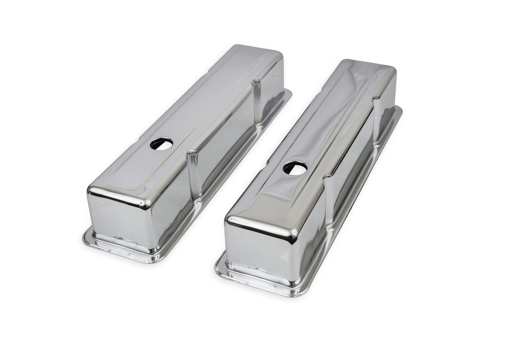 Mr Gasket 9801: Chrome Valve Covers