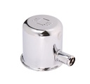 Auto Metal Direct 337-1068-C: Tall Oil Filler Breather Cap for 1968-1969 Mopar in Chrome with 1 Hose Outlet