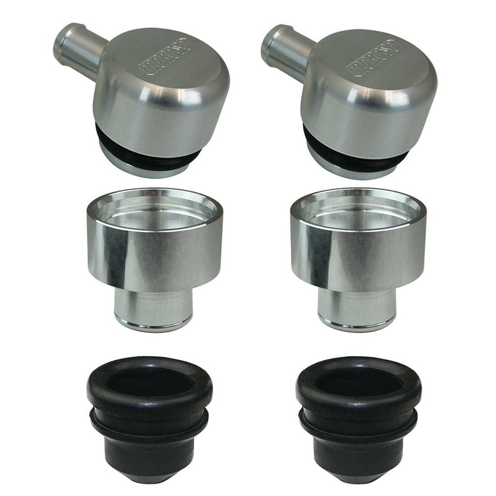 Moroso 68864: 68864 Valve Cover Breathers, Copo, 3/4 Tube, Push In