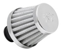 K&N 62-1600WT: 62-1600WT Crankcase Vent Filter w/Adapter .5 in. or .375 in. Flange I.D.
