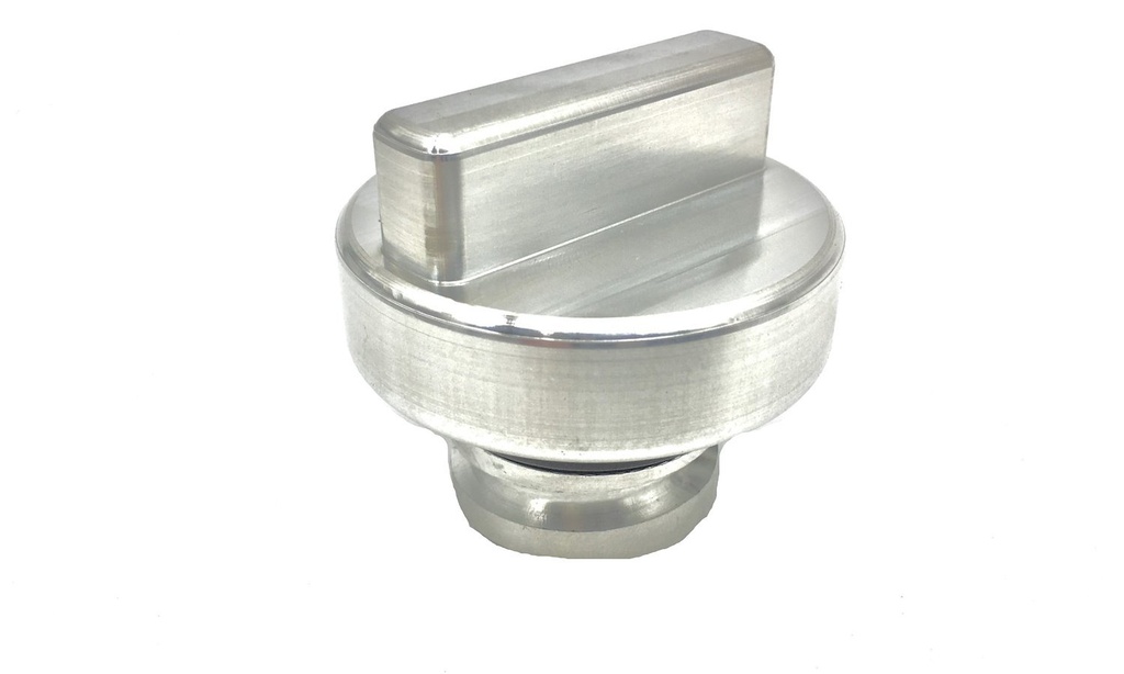 Roto-Fab 10164020: Oil Cap Replacement, Billet Aluminum [Bare Finish]