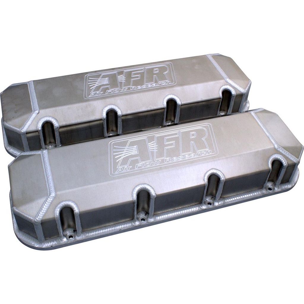 AFR - Airflow Research 6728: Fabricated Sheet Metal Valve Covers for Big Block Chevy w/18 Degree Heads