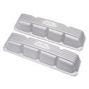 Edelbrock 41999: Classic Finned Valve Covers for 1967-1991 AMC/Jeep 290-401 V8 with Satin Finish