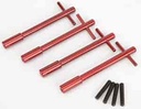 Moroso 68605: Aluminum T-Bar Wing Nuts 1/4" x 20