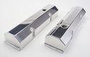 Hamburger's 1084: Fabricated Aluminum Valve Covers 1958-86 Small Block Chevy 283-400