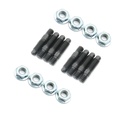 Mr Gasket 6324: 6324 Valve Cover Stud Kit [Black Oxide Steel]
