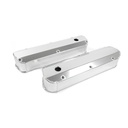 Top Street Performance JM8093-7CA: JM8093-7CA Valve Covers, Fab. Alum., Long Bolt w/ Holes SBF, Clear Anodized