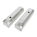 Top Street Performance JM8091-7P: JM8091-7P Valve Covers, Fab. Alum., Long Bolt w/ Holes SBC Perim., Polished