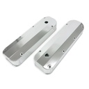Top Street Performance JM8094-7CA: JM8094-7CA Valve Covers, Fab. Alum., Long Bolt w/ Holes BBF, Clear Anodized
