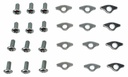 Shafers Classic Reproductions VCRB42: VCRB42 1958-1963 Chevrolet Full-Size Valve Cover Screw & Washer Kit